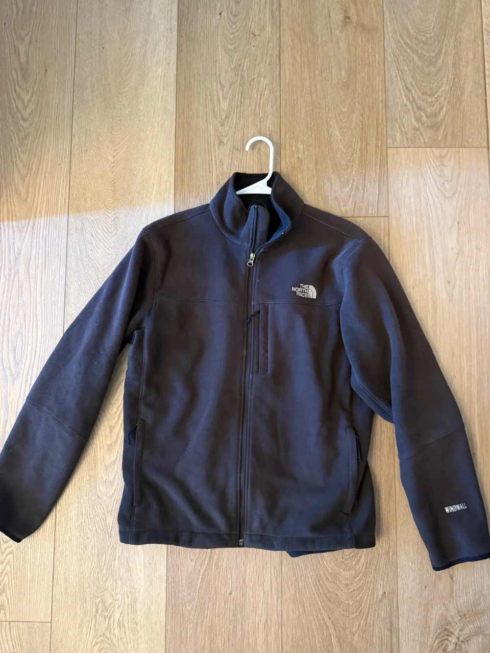 The North Face WindWall Full Zip Soft Shell Jacket Black Men’s Size Large